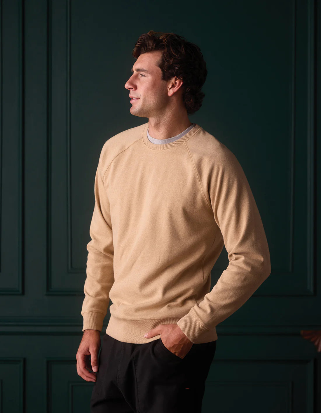 Normal Brand Puremeso Everyday Crew In Toffee