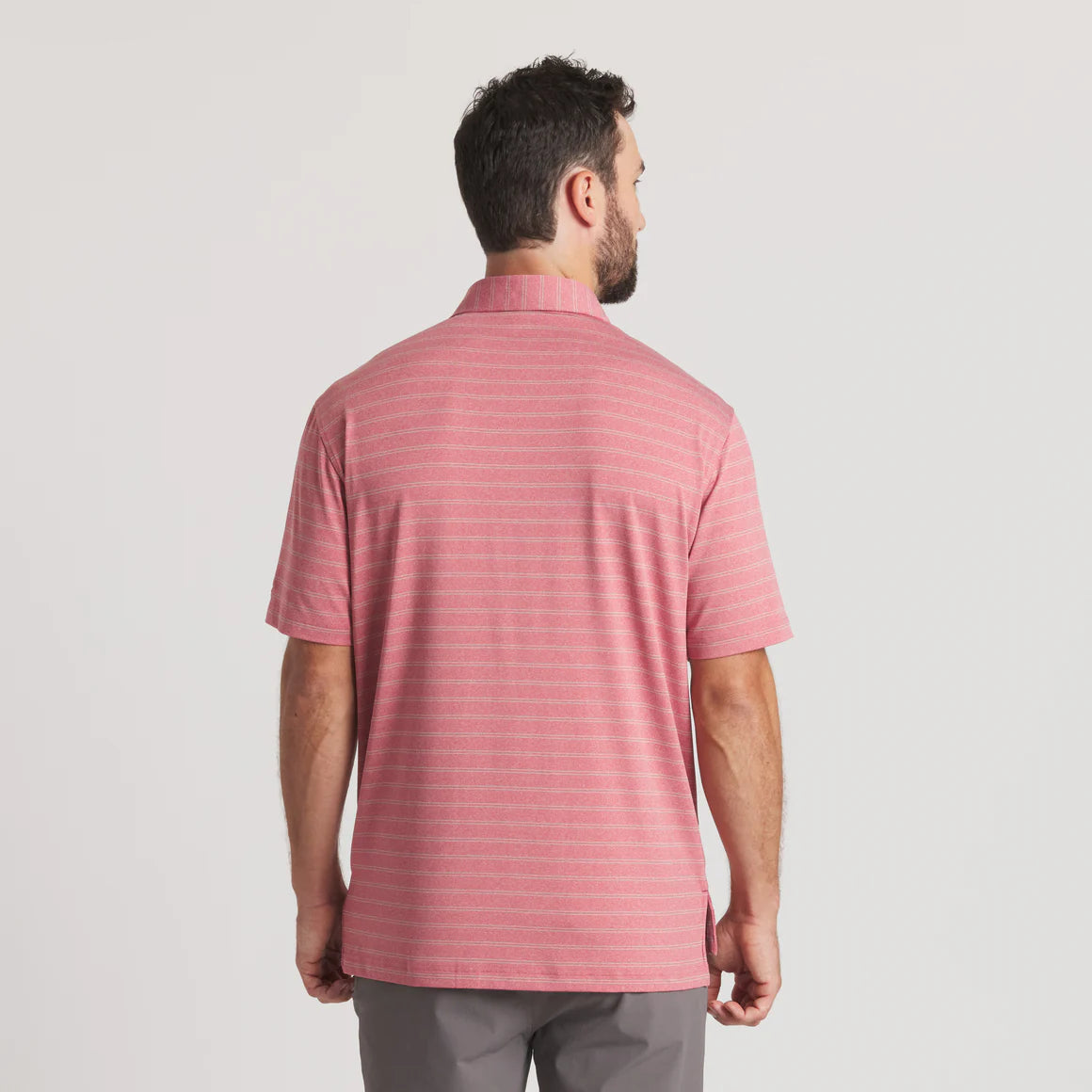 Southern Marsh Men's Newcastle Stripe Featherlight Polo