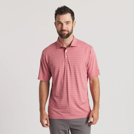 Southern Marsh Men's Newcastle Stripe Featherlight Polo