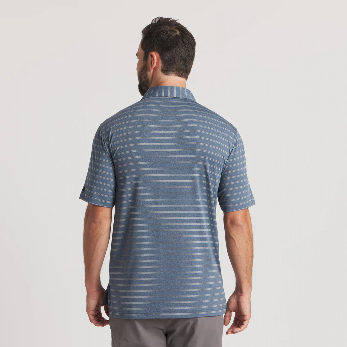 Southern Marsh Men's Newcastle Stripe Featherlight Polo