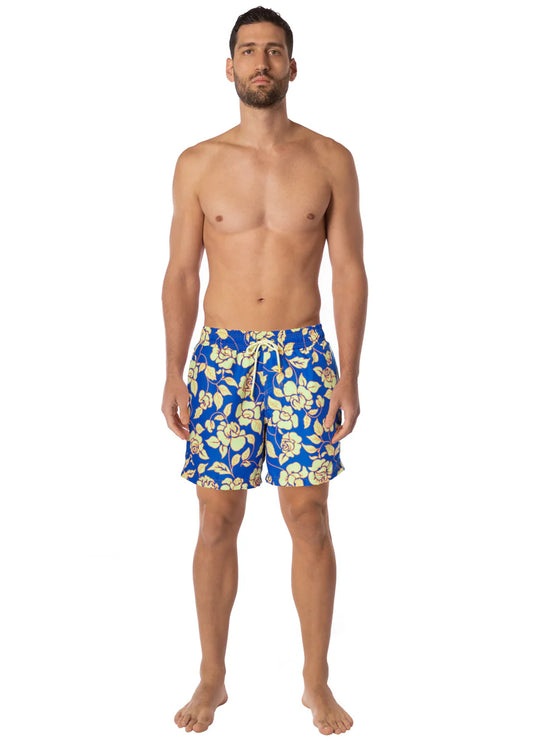 Maaji Cobalt Flora Men's Sailor Trunks