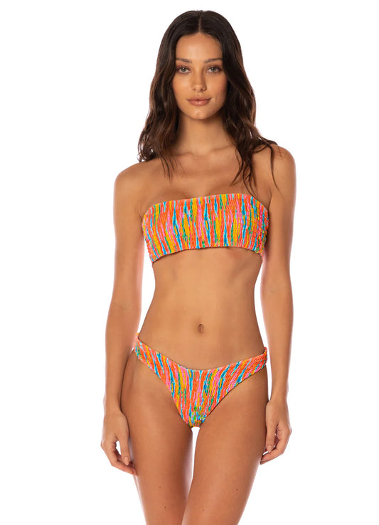 Maaji Mystic Ikat Splendour Regular Rise Thin Side Bikini Bottom