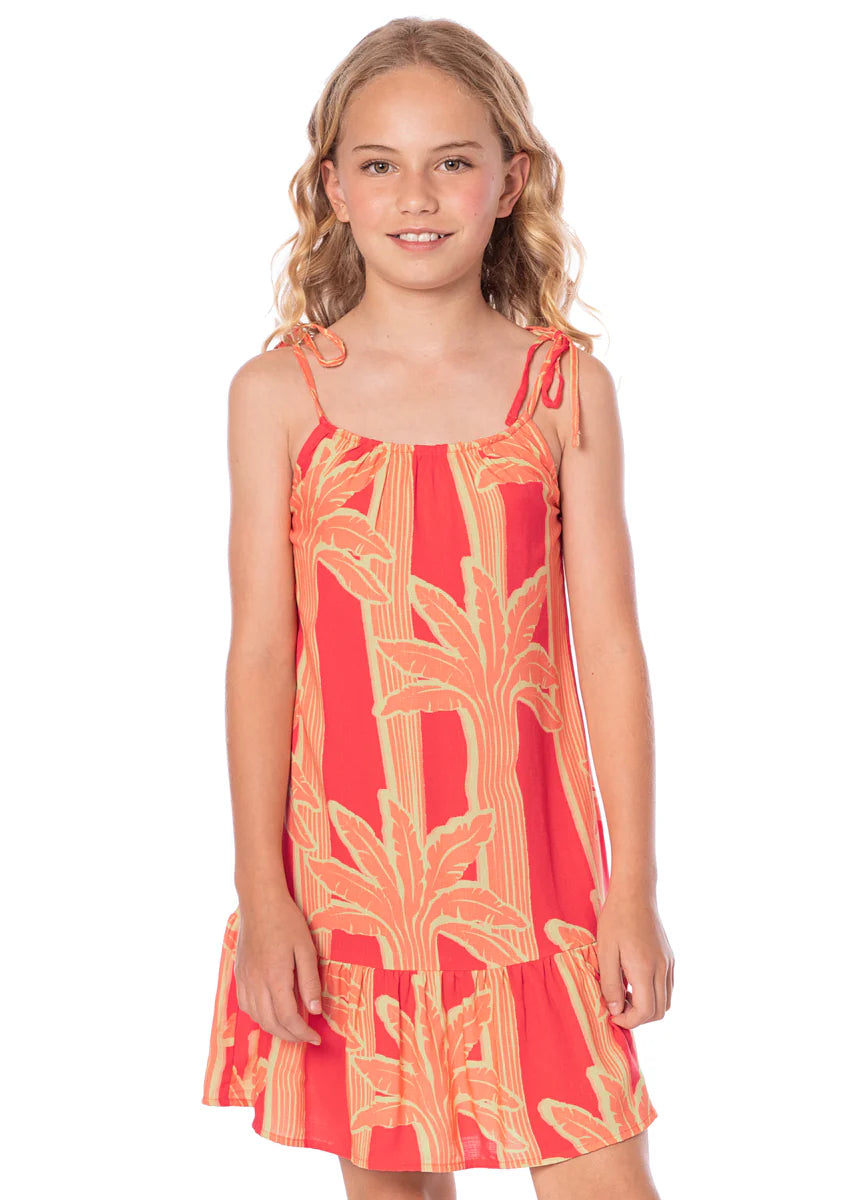 Maaji Palm Plantation Little Magnolia Girls Short Dress