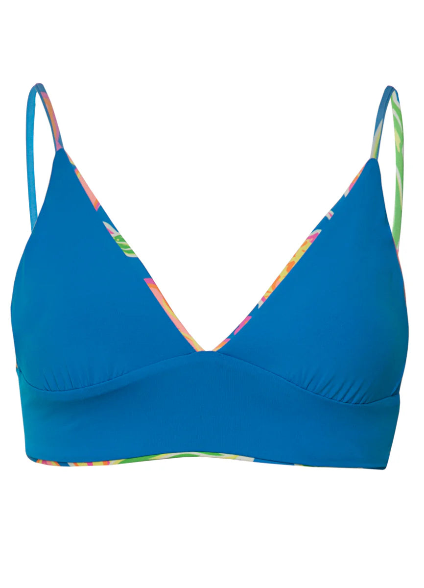 Maaji Women's Fruit Punch Copilot Long Line Triangle Bikini Top