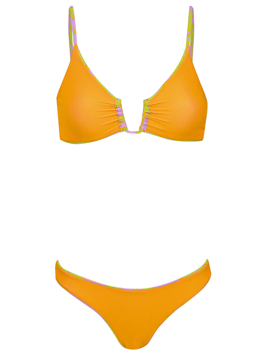 Maaji Palm Land Iconic Low Rise Thin Side Bikini Bottom