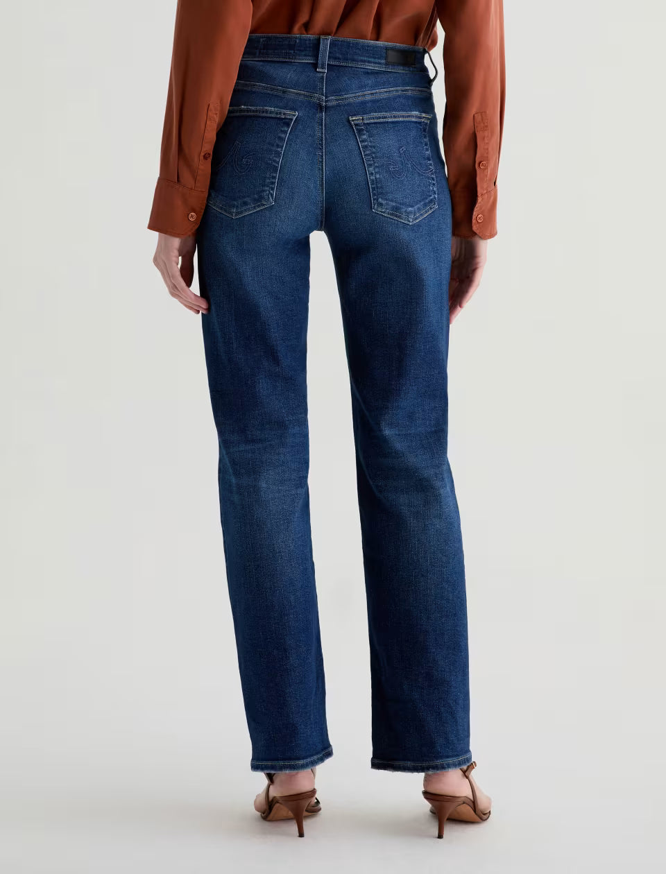 AG Brinley Mid-Rise Straight Jean