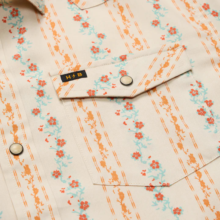 Howler Bros H Bar B Snapshirt-Hibiscus Ribbons
