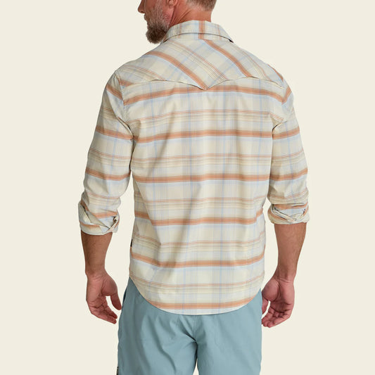 Howler Bros. H Bar B Tech Long Sleeve- Cameron Plaid