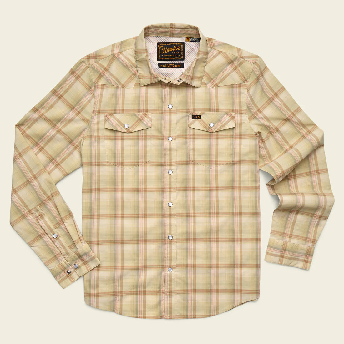 Howler Bros. H Bar B Tech Longsleeve- Isley Plaid