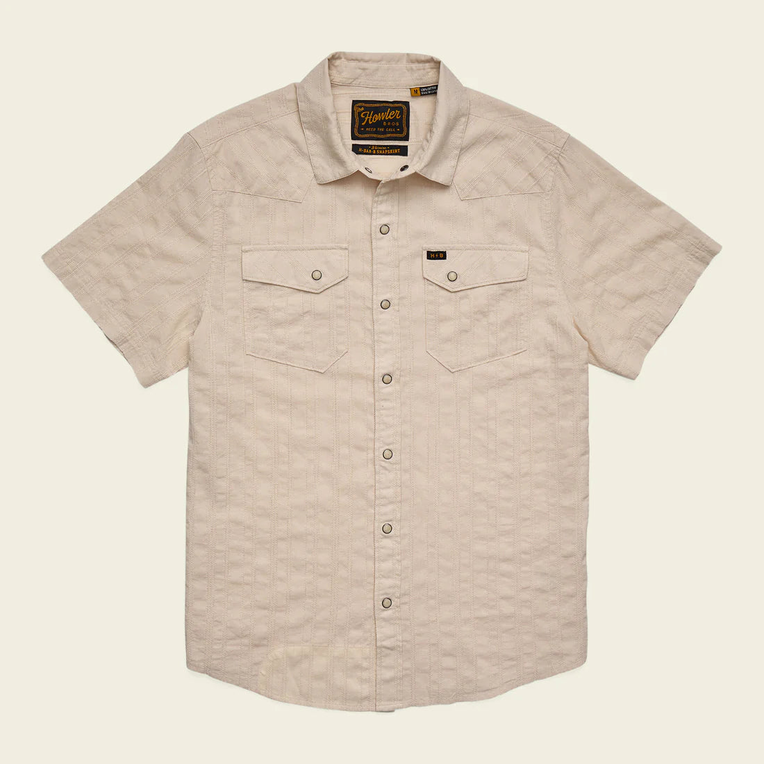 Howler Bros. H Bar B Snapshirt- Eyelet Stripe
