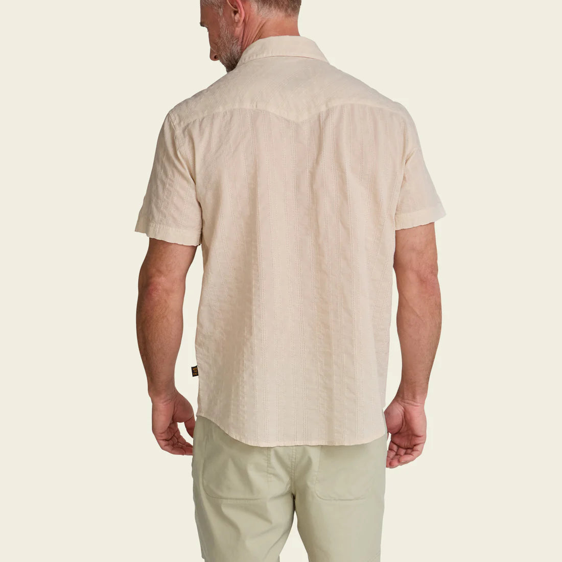 Howler Bros. H Bar B Snapshirt- Eyelet Stripe