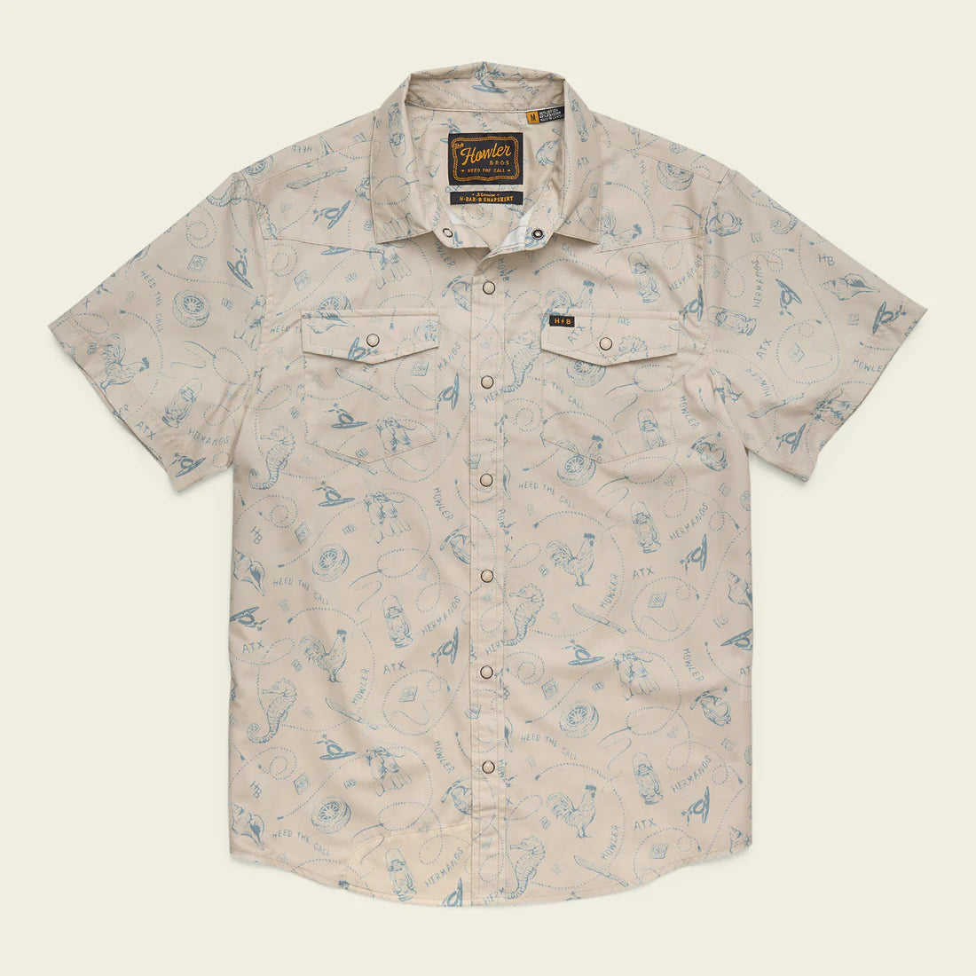 Howler Bros. H Bar B Snapshirt- Sea Rodeo