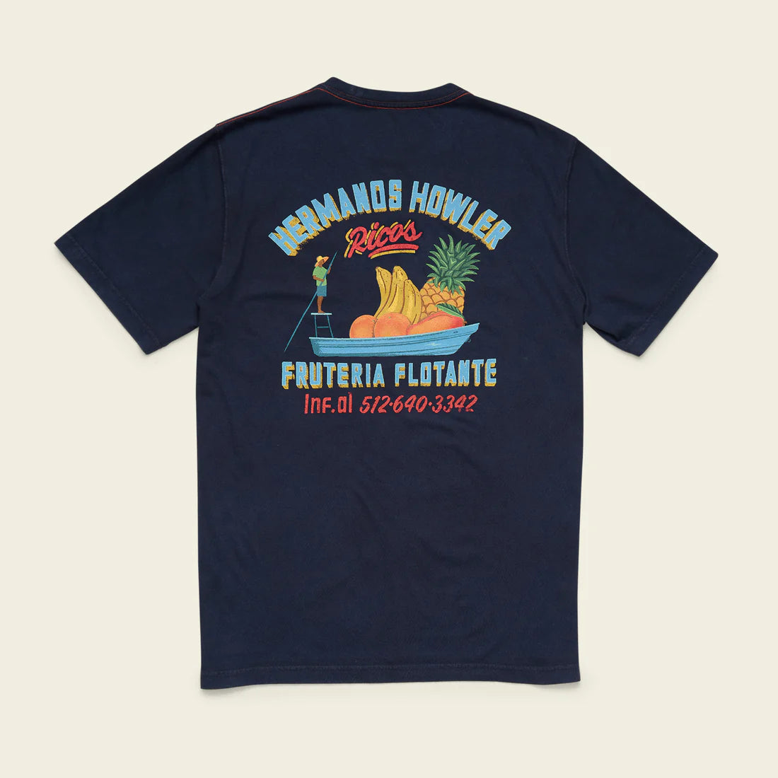 Howler Bros. Men's Frutería Flotante Cotton Pocket T-Shirt
