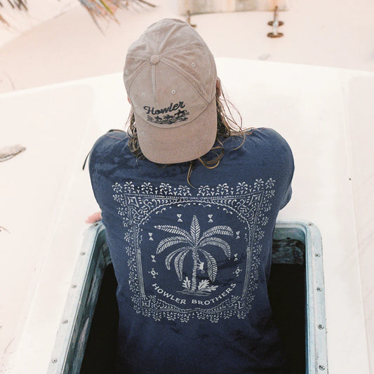 Howler Bros. Palmetto Print Cotton T-Shirt