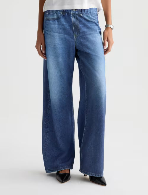 AG Adria Off-Duty Denim Sweatpant