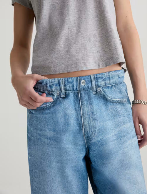 AG Adria Off-Duty Denim Sweatpant