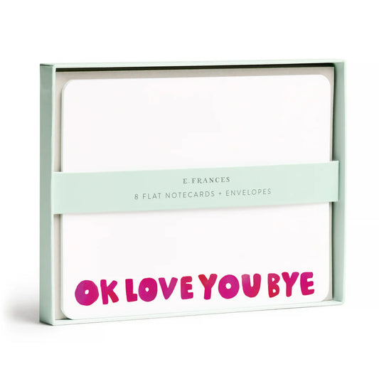 E. Frances Okloveyoubye Flat Note Set