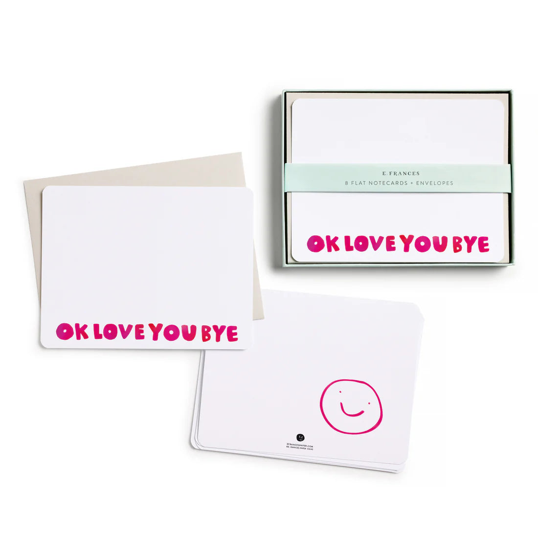 E. Frances Okloveyoubye Flat Note Set