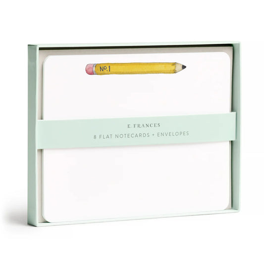 E. Frances Pencil Flat Note Set