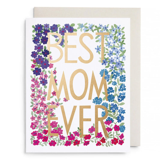 E. Frances Best Mom Flower Frame