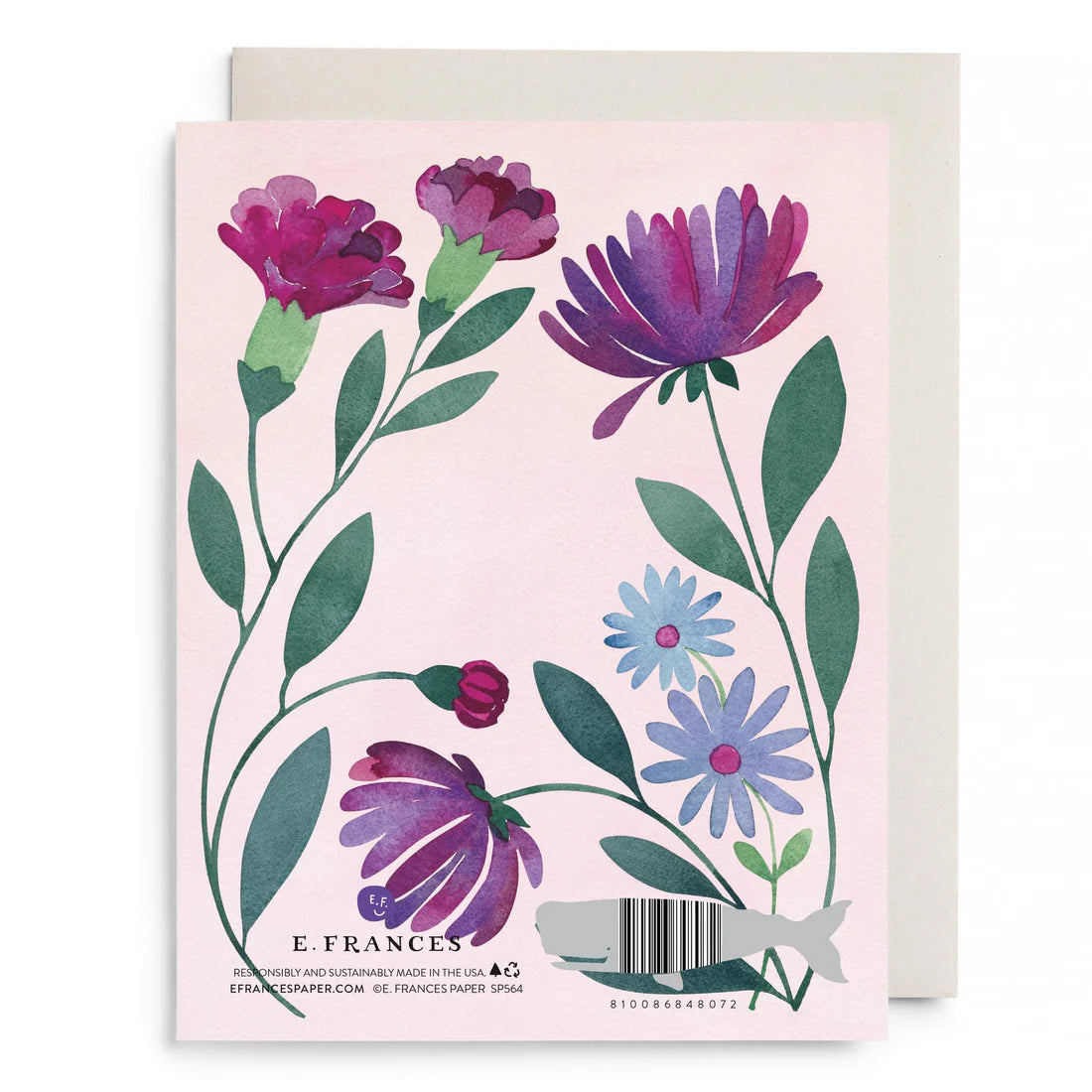 E. Frances Purple Floral Mother's Day