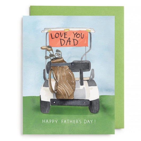 E. Frances Golf Cart Dad