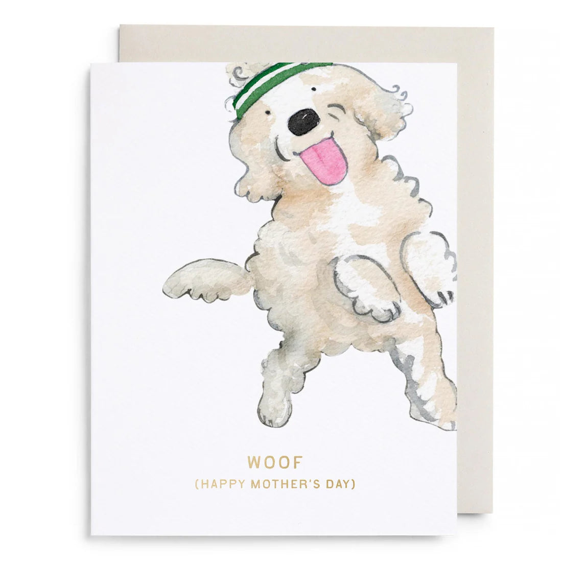 E. Frances Off Leash Mother's Day Greeting Card