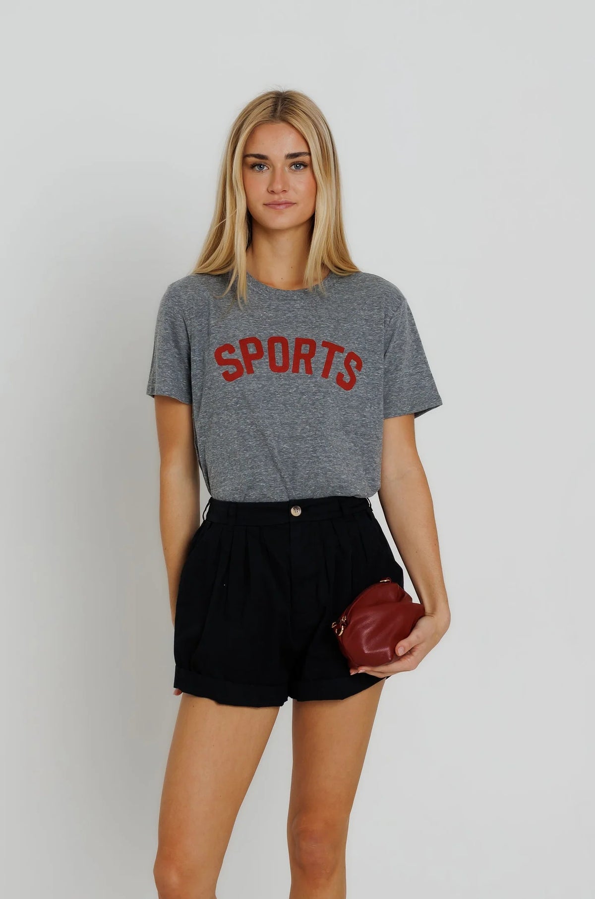 Sunny Somewhere Red Sports Everyday Tee