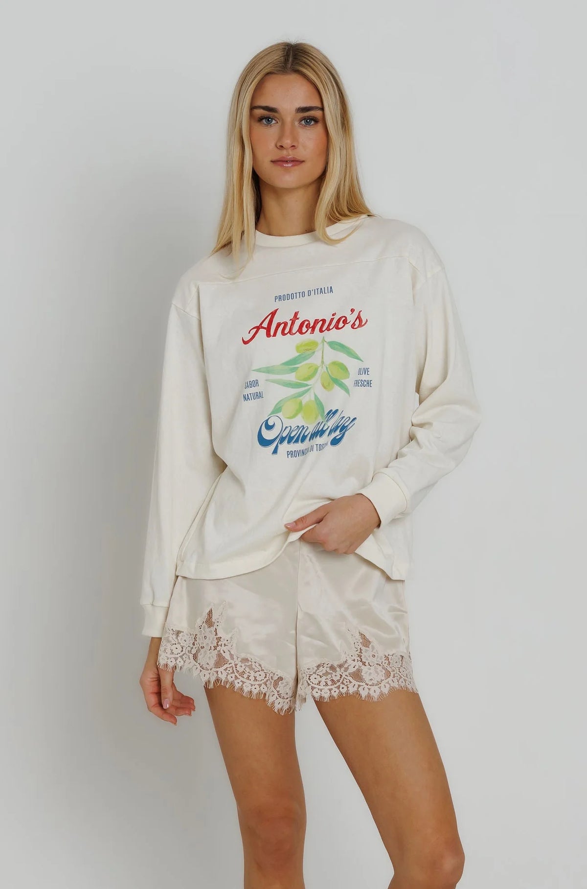 Sunny Somehwere Antonios Olives Long Sleeve