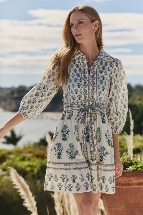 Hermoza Halle Mini Dress In Party On The Prairie