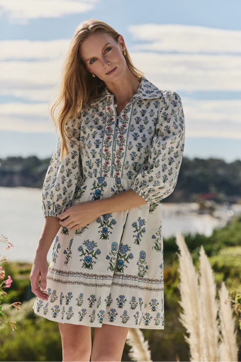 Hermoza Halle Mini Dress In Party On The Prairie