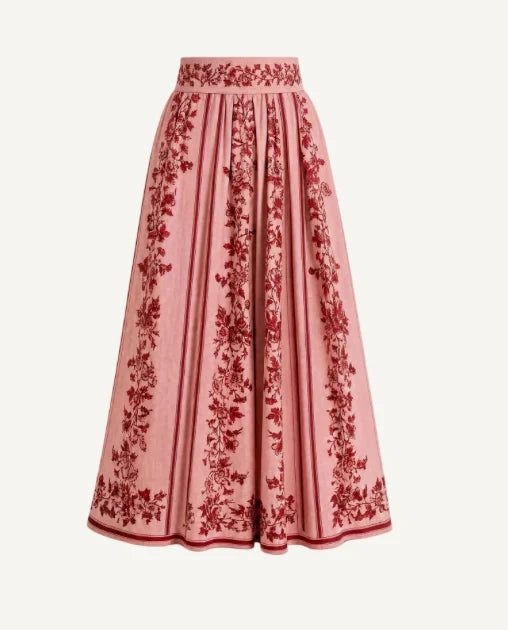 Cleobella Reese Ankle Skirt | Oree Print