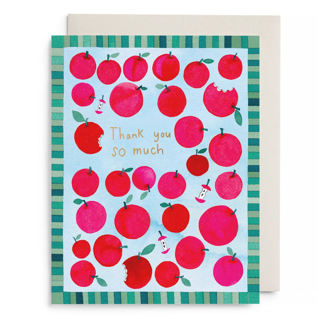 E.Frances Apple a Day Thank You Greeting Card