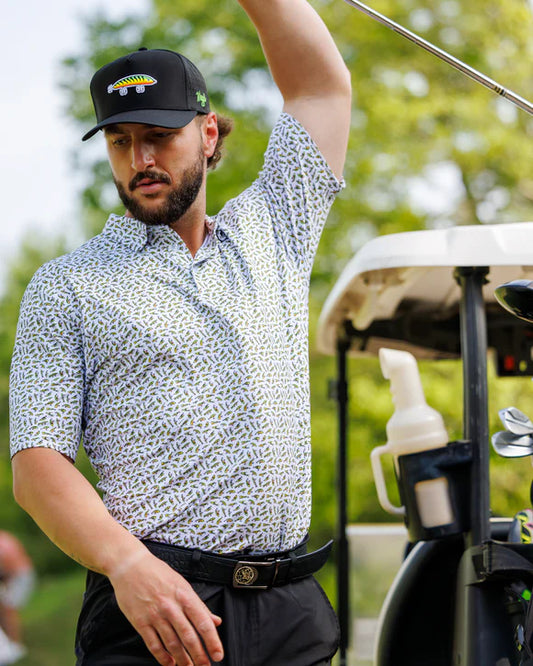 Waggle Men's Tacklebox Polo