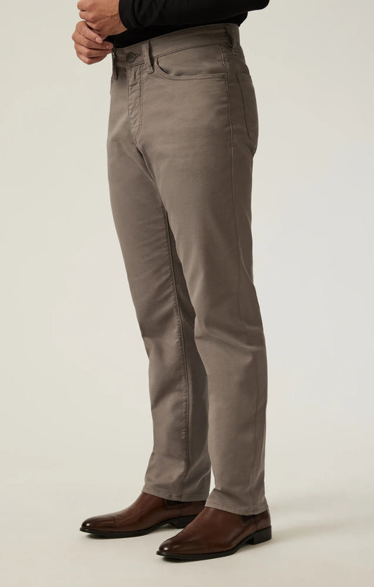 34 Heritage Charisma Relaxed Straight Pants In Taupe Coolmax