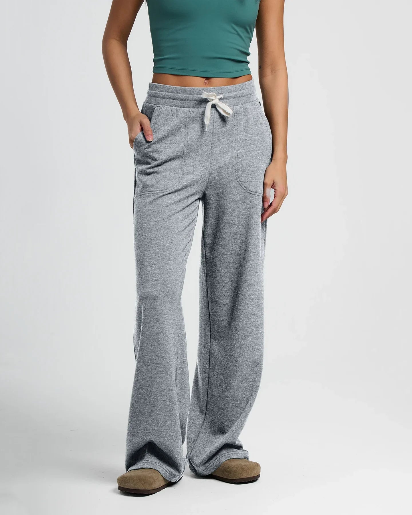 Free Fly Women's Bamboo Lightweight Fleece Wide Leg Pant