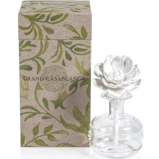 Zodax Grand Casablanca Porcelain Diffuser- Water Lotus