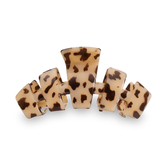 Teleties Classic Hair Clip | Large | Blonde Tortoise