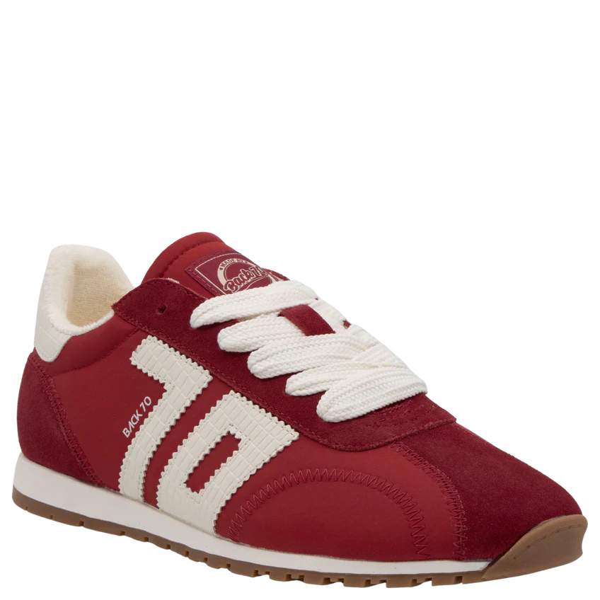 Back 70 Asian In Red White Sneakers