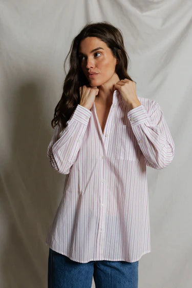 PerfectWhiteTee Avalon Poplin Button Down