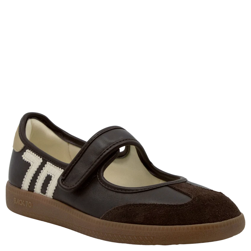 Back 70 Aya In Coffee Milk Sneakerina