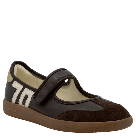 Back 70 Aya In Coffee Milk Sneakerina