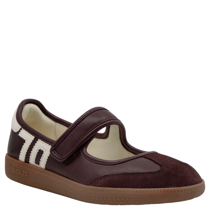 Back 70 Aya In Wine Milk Sneakerina