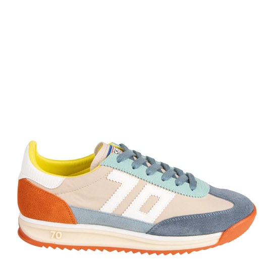 Back 70 Barkley Jogger In Multi Jeans Orange Sneakers
