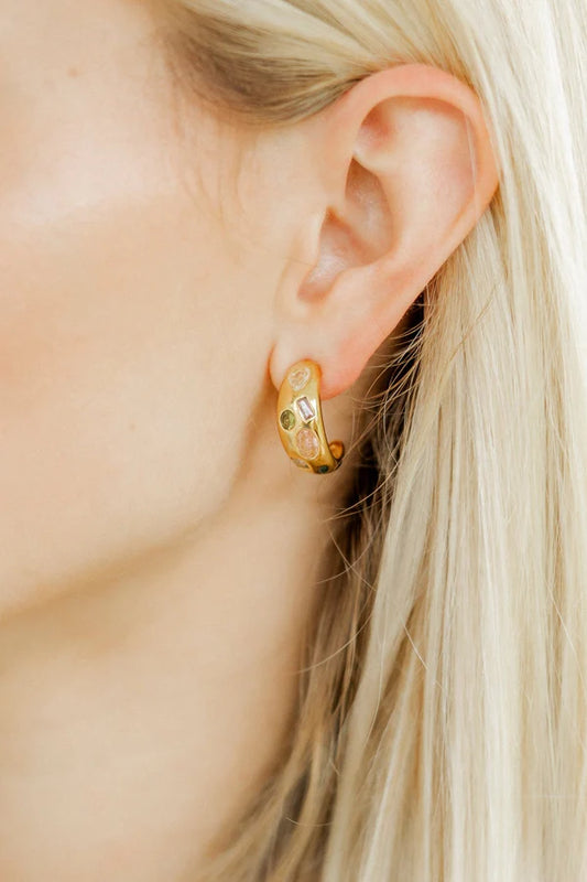 Linny Co. Britton Hoop Earrings
