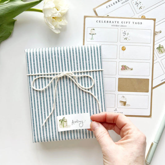 Emily Lex Studio Celebrate Gift Tag Sticker Labels