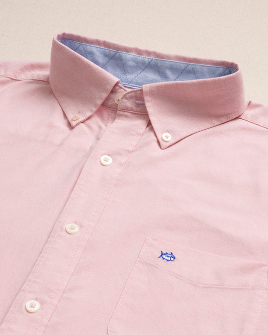 Southern Tide Men's Charleston Oxford Solid Sport Shirt