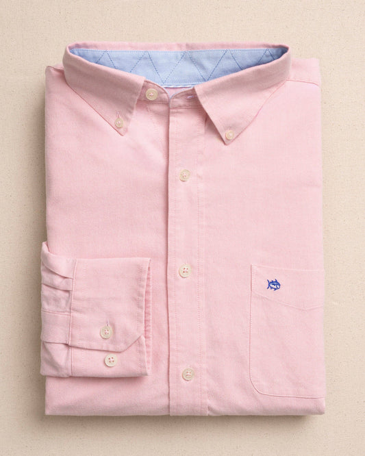 Southern Tide Men's Charleston Oxford Solid Sport Shirt