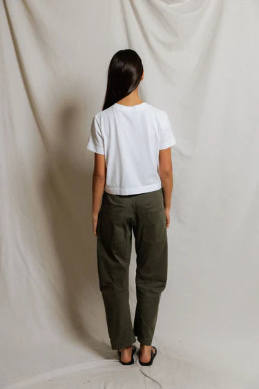 PerfectWhiteTee Cher Ringspun Cotton Crew Tee