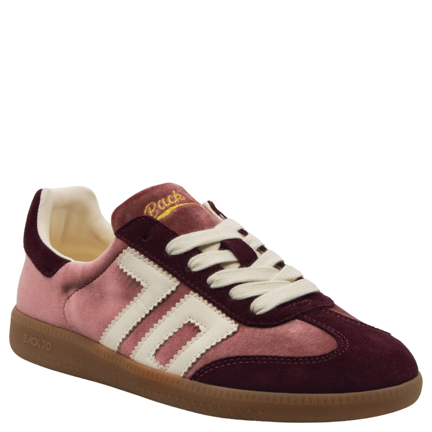 Back 70 Cloud W26 In Velvet Wine Butter Sneakers